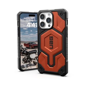 Чохол UAG для Apple iPhone 15 Pro Max Monarch Pro Magsafe, Rust (114222119191) - фото 3 Чохол UAG для Apple iPhone 15 Pro Max Monarch Pro Magsafe, Rust (114222119191) - фото 3