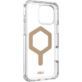 Чохол UAG для iPhone 16 Pro Max, Plyo Magsafe, Ice/Gold (114481114381) - фото 3