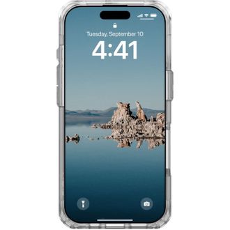Чохол UAG для iPhone 16 Pro, Plyo Magsafe, Ice/Silver (114480114333) - фото 3