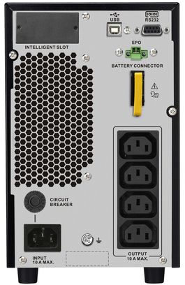 Источник бесперебойного питания APC Easy UPS SRV 2000VA/1800W, LCD, USB, RS232, 4xC13 (SRV2KI-E) - фото 3 Источник бесперебойного питания APC Easy UPS SRV 2000VA/1800W, LCD, USB, RS232, 4xC13 (SRV2KI-E) - фото 3