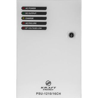 Источник бесперебойного питания Kraft Energy PSU-1210/16CH (41-00033) - фото 2 Источник бесперебойного питания Kraft Energy PSU-1210/16CH (41-00033) - фото 2