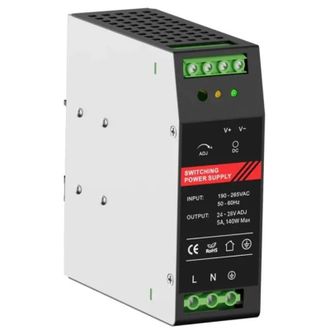 Источник бесперебойного питания Kraft PSU-1210DIN с креплением на DIN-рейку - фото 1