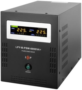 Источник бесперебойного питания LogicPower 48V LPY-B-PSW-6000VA+ 4200Вт 10A/20A (6615) - фото 2 Источник бесперебойного питания LogicPower 48V LPY-B-PSW-6000VA+ 4200Вт 10A/20A (6615) - фото 2