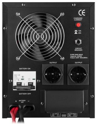 Источник бесперебойного питания LogicPower 48V LPY-B-PSW-6000VA+ 4200Вт 10A/20A (6615) - фото 4 Источник бесперебойного питания LogicPower 48V LPY-B-PSW-6000VA+ 4200Вт 10A/20A (6615) - фото 4