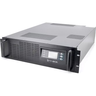 Источник бесперебойного питания Ritar RT-6KS-LCD, RACK 6000VA (5400Вт), 192 В + батарейный блок 12V 7,5 Ah х 16 шт - фото 1 Источник бесперебойного питания Ritar RT-6KS-LCD, RACK 6000VA (5400Вт), 192 В + батарейный блок 12V 7,5 Ah х 16 шт - фото 1