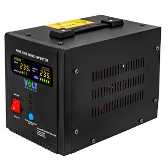 Джерело безперебійного живлення Volt Polska SINUS PRO 800 E BLACK (3SP090812B) Europe - фото 2 Джерело безперебійного живлення Volt Polska SINUS PRO 800 E BLACK (3SP090812B) Europe - фото 2