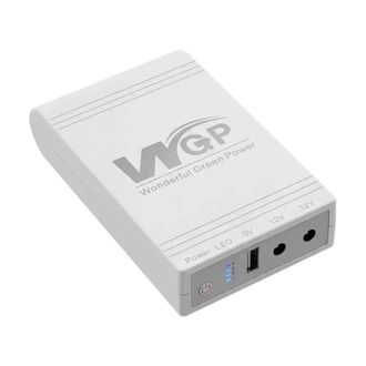 Джерело безперебійного живлення з блоком живлення Mini UPS WGP UPS103C Quick Charge 20000mAh 5V/12V/12V, Li-ion 4*5Ah, для роутера та оптичного терміналу - фото 4 Джерело безперебійного живлення з блоком живлення Mini UPS WGP UPS103C Quick Charge 20000mAh 5V/12V/12V, Li-ion 4*5Ah, для роутера та оптичного терміналу - фото 4