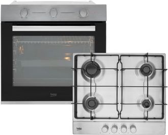 Вбудована духова шафа + варильна поверхня газова Beko BBSE12130XD - фото 1