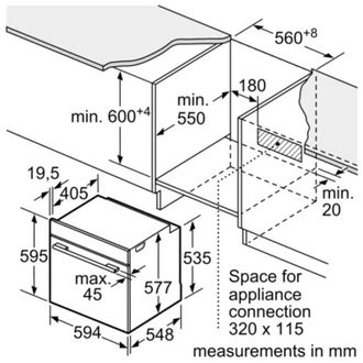 Встраиваемый духовой шкаф Bosch HMG776NB1 - фото 4