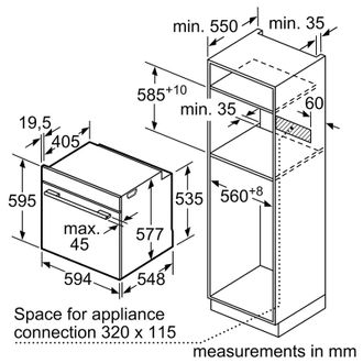 Вбудована духова шафа Bosch HSG7361B1 - фото 4 Вбудована духова шафа Bosch HSG7361B1 - фото 4