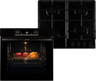 Вбудована духова шафа + варильна поверхня Gorenje BO6735E05B + G641EB Europe - фото 1