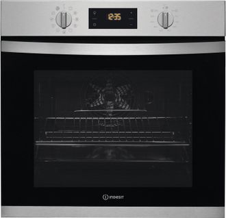 Встраиваемый духовой шкаф Indesit IFW3844HIX - фото 1