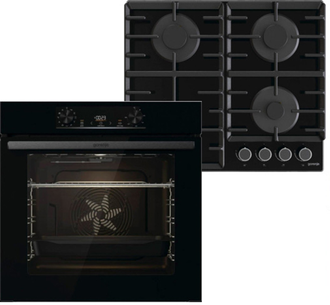 Встраиваемый духовой шкаф Gorenje BO6735E02BK + Варочная поверхность газовая Gorenje GT642AB (комплект) - фото 1 Встраиваемый духовой шкаф Gorenje BO6735E02BK + Варочная поверхность газовая Gorenje GT642AB (комплект) - фото 1