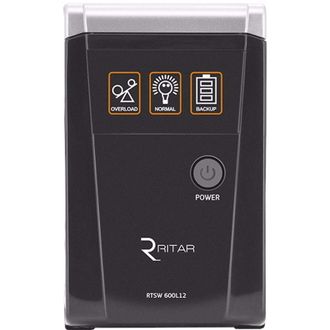 ДБЖ Ritar RTSW-600L12 LED 600VA/360W - фото 1 ДБЖ Ritar RTSW-600L12 LED 600VA/360W - фото 1