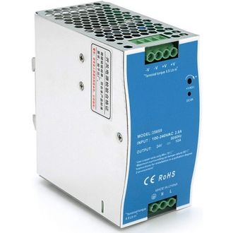 Источник питания Ritar 24В 10Ач (YDSDR-240600) на DIN-рейку - фото 1 Источник питания Ritar 24В 10Ач (YDSDR-240600) на DIN-рейку - фото 1