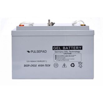 Аккумулятор для ИБП Pulsepad 12V 100AH GEL BATTERY - фото 1 Аккумулятор для ИБП Pulsepad 12V 100AH GEL BATTERY - фото 1