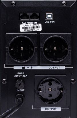 ИБП LogicPower LPM-UL1550VA (4990) - фото 2 ИБП LogicPower LPM-UL1550VA (4990) - фото 2
