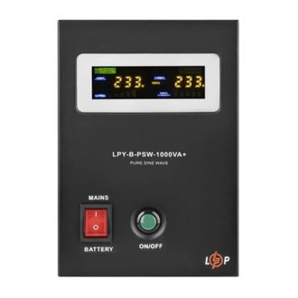 ДБЖ LogicPower LPY-B-PSW-1000VA+ 700Вт 10A/20A (4151) - фото 1 ДБЖ LogicPower LPY-B-PSW-1000VA+ 700Вт 10A/20A (4151) - фото 1