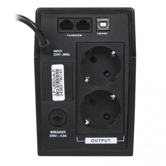 ИБП LogicPower U650VA-P (2436) - фото 3 ИБП LogicPower U650VA-P (2436) - фото 3