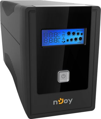 ДБЖ NJOY Cadu 650 (UPCMTLS665TCAAZ01B), Lin.int., AVR, 2 x Schuko, USB, LCD, пластик - фото 4 ДБЖ NJOY Cadu 650 (UPCMTLS665TCAAZ01B), Lin.int., AVR, 2 x Schuko, USB, LCD, пластик - фото 4