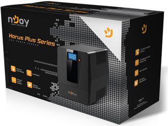 ИБП NJOY Horus Plus 1500 (PWUP-LI150H1-AZ01B) Lin.int., AVR, 4 x евро, USB, LCD, пластик - фото 5 ИБП NJOY Horus Plus 1500 (PWUP-LI150H1-AZ01B) Lin.int., AVR, 4 x евро, USB, LCD, пластик - фото 5