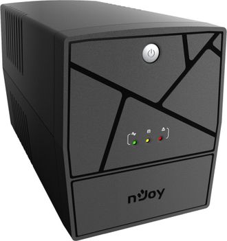 ИБП NJOY Keen 2000 (UPLI-LI200KU-CG01B) Lin.int., AVR, 4 x евро, USB, пластик - фото 4