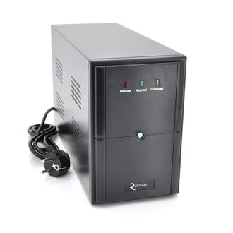 ИБП Ritar E-RTM600L-U 360W, Lin.int., AVR, 2xSchuko, металл (E-RTM600L-U/07860) - фото 1 ИБП Ritar E-RTM600L-U 360W, Lin.int., AVR, 2xSchuko, металл (E-RTM600L-U/07860) - фото 1