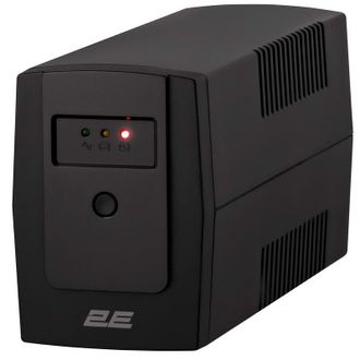 Джерело безперебійного живлення 2E ED650, 650VA/360W, LED, 2xSchuko - фото 1 Джерело безперебійного живлення 2E ED650, 650VA/360W, LED, 2xSchuko - фото 1