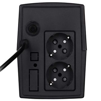 Джерело безперебійного живлення 2E ED650, 650VA/360W, LED, 2xSchuko - фото 2 Джерело безперебійного живлення 2E ED650, 650VA/360W, LED, 2xSchuko - фото 2