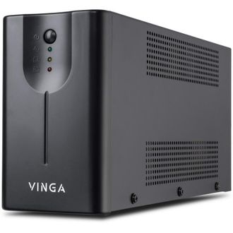 Источник бесперебойного питания Vinga LED 1500VA metal case (VPE-1500M) - фото 1 Источник бесперебойного питания Vinga LED 1500VA metal case (VPE-1500M) - фото 1