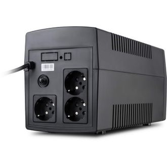 Источник бесперебойного питания Vinga LED 1500VA plastic case (VPE-1500P) - фото 2 Источник бесперебойного питания Vinga LED 1500VA plastic case (VPE-1500P) - фото 2
