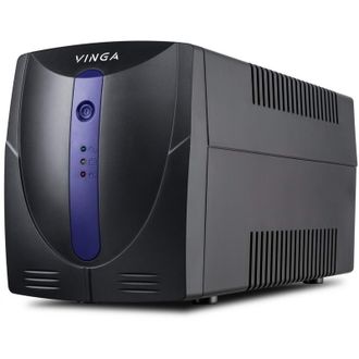Источник бесперебойного питания Vinga LED 1500VA plastic case (VPE-1500P) - фото 1 Источник бесперебойного питания Vinga LED 1500VA plastic case (VPE-1500P) - фото 1
