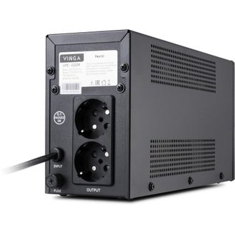 Источник бесперебойного питания Vinga LED 600VA metal case (VPE-600M) - фото 2 Источник бесперебойного питания Vinga LED 600VA metal case (VPE-600M) - фото 2