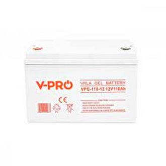 Гелевый аккумулятор для ИБП Volt Polska 12V 110Ah GEL VPRO PREMIUM (6AKUGEL110) - фото 1