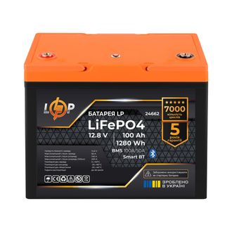 Комплект резервного питания LogicPower LPE-B-PSW-1500VA + АКБ LiFePO4 1280Wh Smart BT (37265) - фото 2
