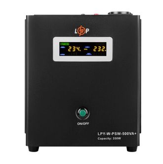 Комплект резервного живлення LogicPower UPS W500 + АКБ LiFePO4 410W (24163) - фото 2 Комплект резервного живлення LogicPower UPS W500 + АКБ LiFePO4 410W (24163) - фото 2