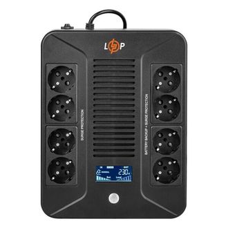 ДБЖ LogicPower LP-UL800VA-8PS 480Вт (16161) - фото 3 ДБЖ LogicPower LP-UL800VA-8PS 480Вт (16161) - фото 3