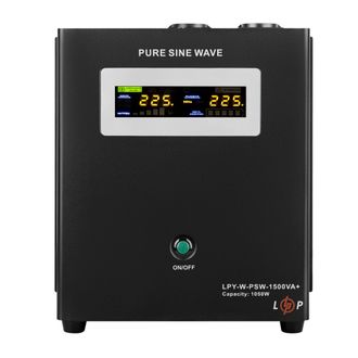 Комплект резервного питания ИБП LogicPower UPS W1500 + мультигелевая АКБ MG 2880Wh (19807) - фото 2