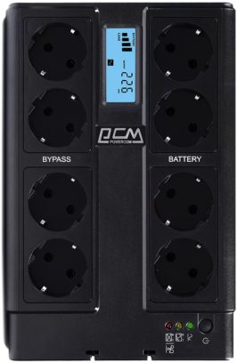 ДБЖ Powercom CUB-1000N LCD - фото 1