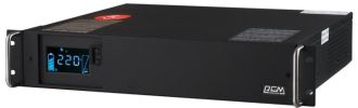 ДБЖ Powercom KIN-1500AP RM LCD 2U - фото 2