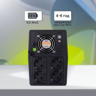 ДБЖ Prologix 1500 (PLPU1500VA4LED) - фото 2 ДБЖ Prologix 1500 (PLPU1500VA4LED) - фото 2
