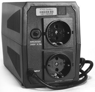 ДБЖ Ritar RTP500 (300W) Standby-L (RTP500L) - фото 2 ДБЖ Ritar RTP500 (300W) Standby-L (RTP500L) - фото 2