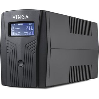 ДБЖ Vinga LCD 1200VA plastic case (VPC-1200P) - фото 1 ДБЖ Vinga LCD 1200VA plastic case (VPC-1200P) - фото 1