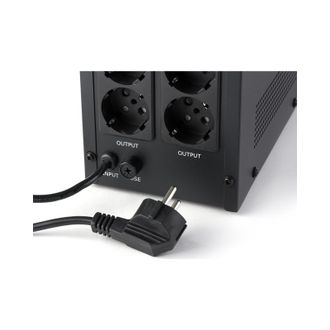ИБП Vinga LCD 2000VA metall case (VPC-2000M) - фото 2