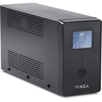 ИБП Vinga LCD 600VA metal case (VPC-600M) - фото 2 ИБП Vinga LCD 600VA metal case (VPC-600M) - фото 2