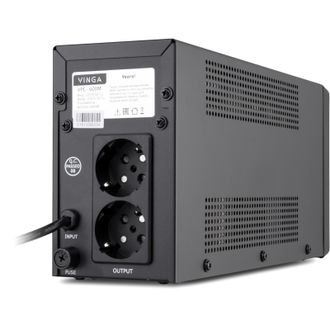 ИБП Vinga LCD 600VA metal case (VPC-600M) - фото 3 ИБП Vinga LCD 600VA metal case (VPC-600M) - фото 3