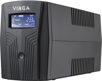 ИБП Vinga LCD 800VA plastic case with USB (VPC-800PU) - фото 1 ИБП Vinga LCD 800VA plastic case with USB (VPC-800PU) - фото 1
