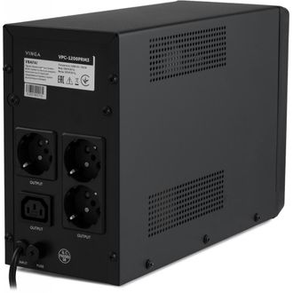 ИБП Vinga LED 1200VA ( VPC-1200PRM3 ) - фото 3