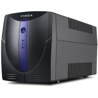 ИБП Vinga LED 800VA plastic case (VPE-800P) - фото 1 ИБП Vinga LED 800VA plastic case (VPE-800P) - фото 1