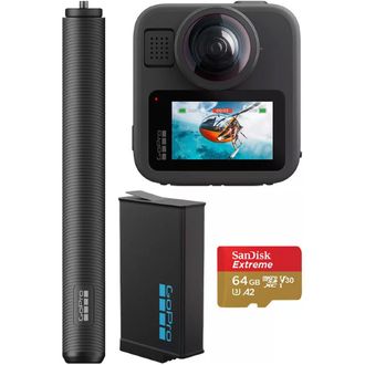 Екшн-камера GoPro MAX 2 New Accessory Bundle (CHDFZ-311-RW) - фото 4